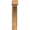 Ekena Millwork Thorton Block Rough Sawn Bracket w/ Offset Brace, Western Red Cedar, 8"W x 32"D x 44"H BKT0806X32X44THR05RWR - alternate 4